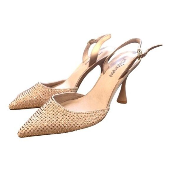 NWOB Jeffrey Campbell | Zivote Rhinestone Slingback Pump in Light Pink 6.5 - Picture 12 of 12